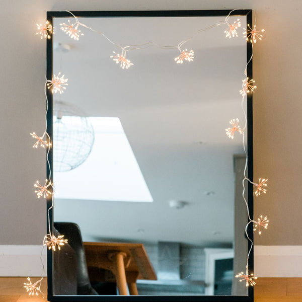 Starburst Copper Fairy Lights - sparkle.lighting