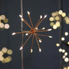 Starburst Copper Outdoor Fairy Lights - sparkle.lighting
