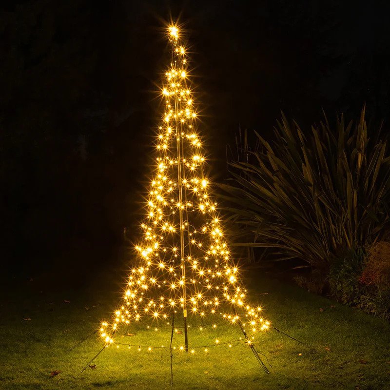 Starry Night Pole Tree 