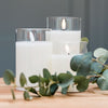 Trio of Glass Candles - sparkle.lighting