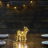 Wire Gold Reindeer With Lights - sparkle.lighting